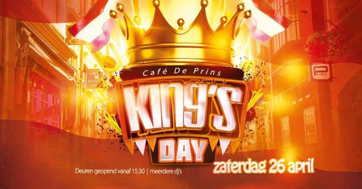 Café de Prins King's day!